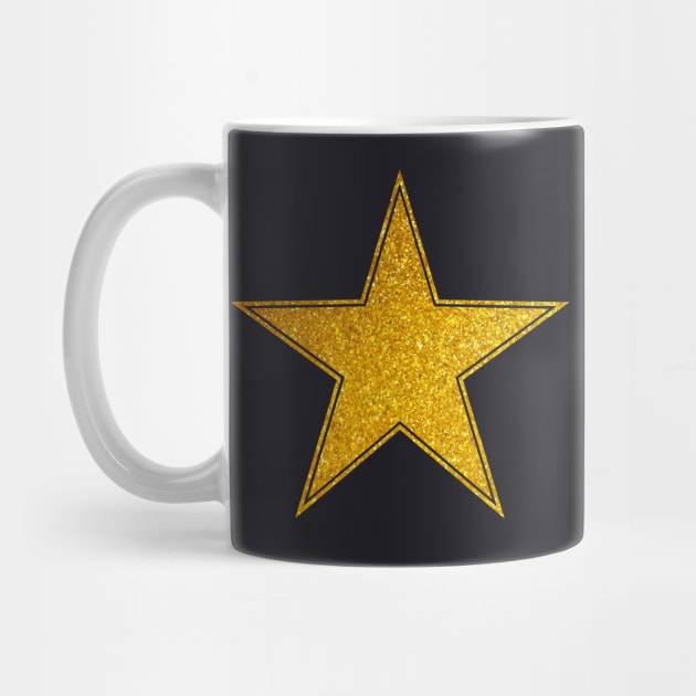 Star Gold Graphic by DARSHIRTS